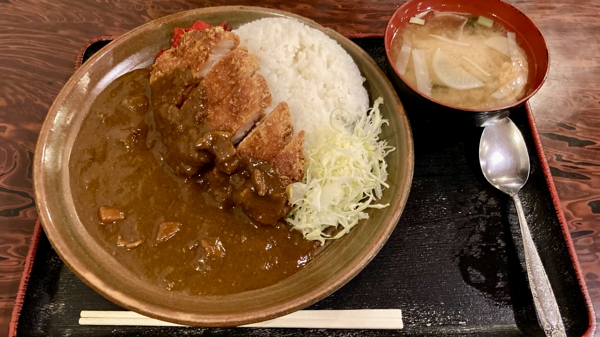 町役場秋葉原店のカツカレー