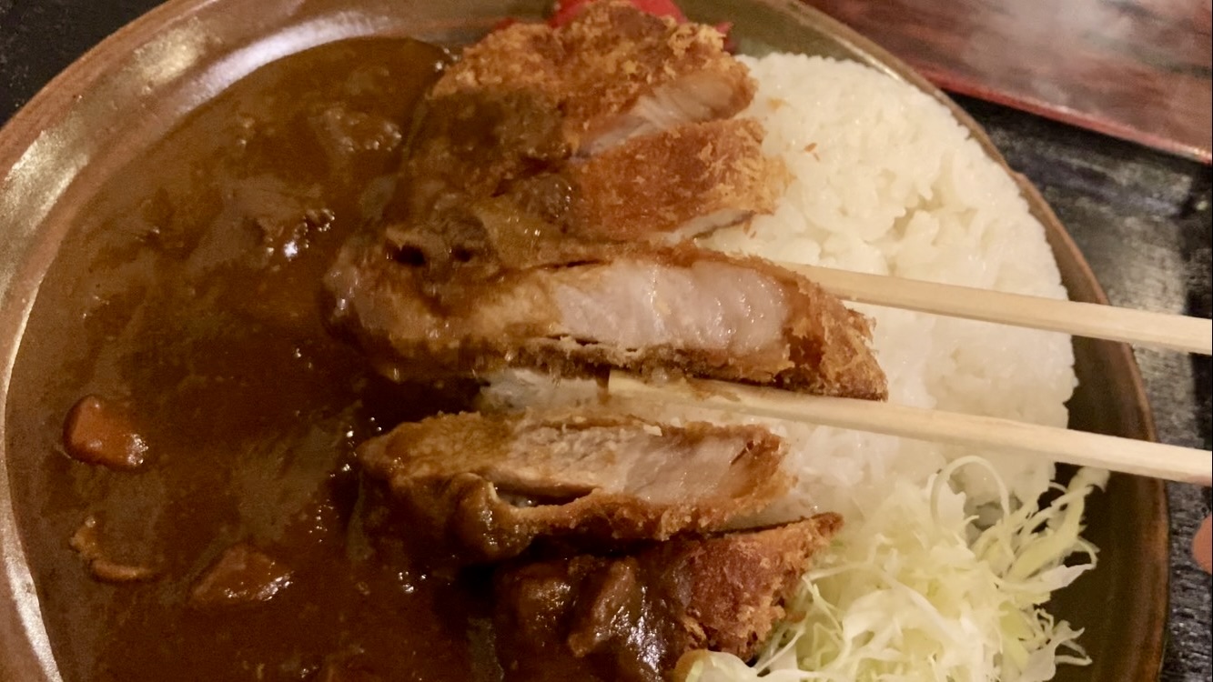 町役場秋葉原店のカツカレー