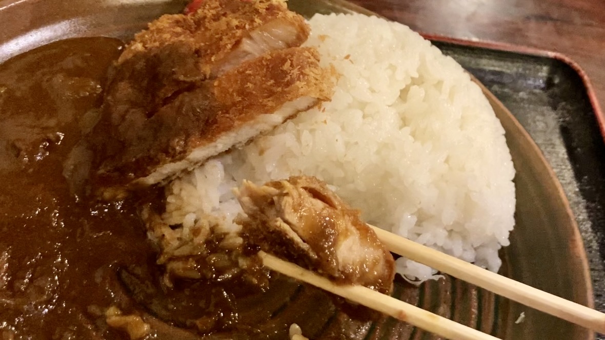 町役場秋葉原店のカツカレー