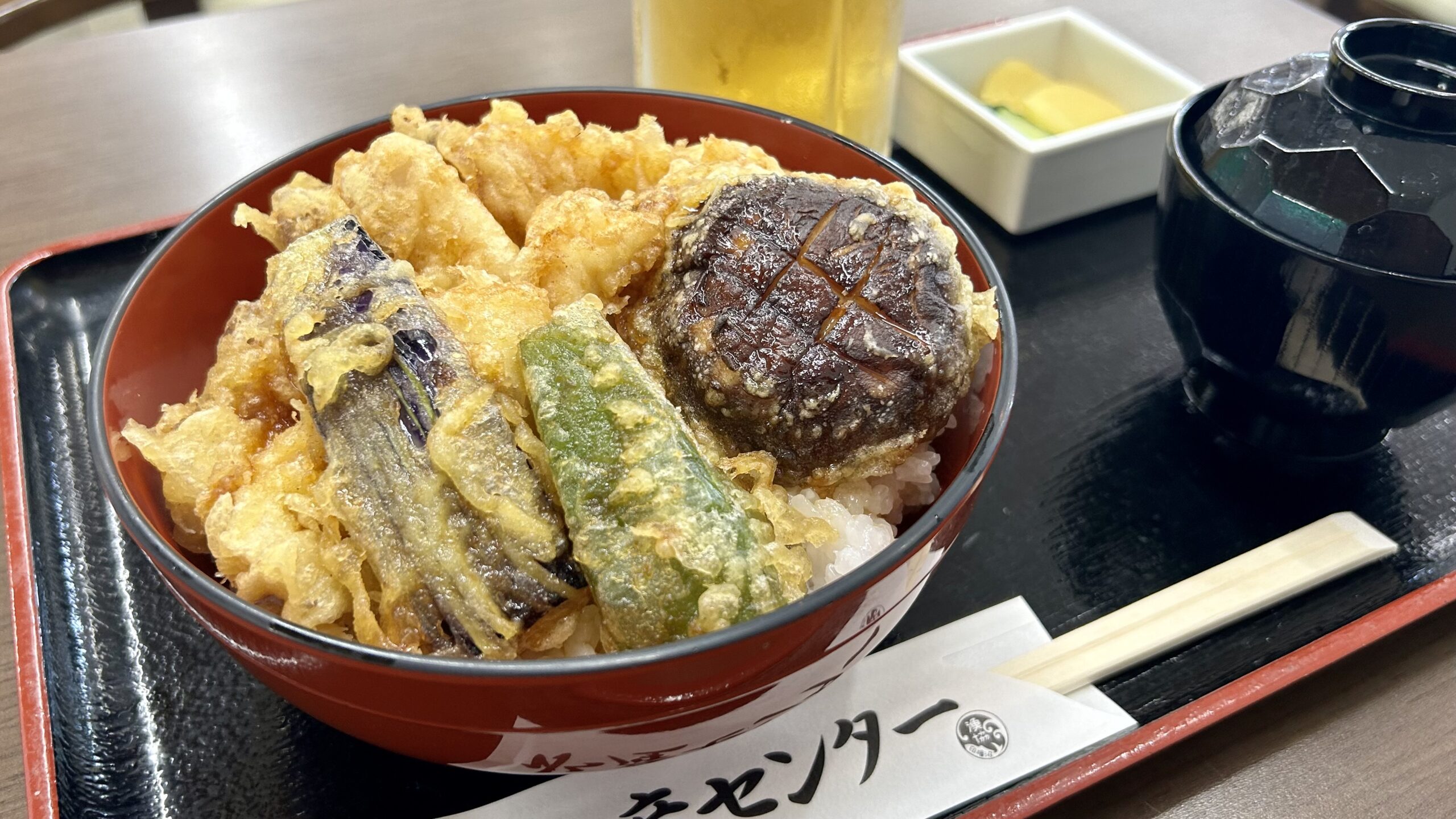 印旛沼漁協水産センターのナマズ天丼