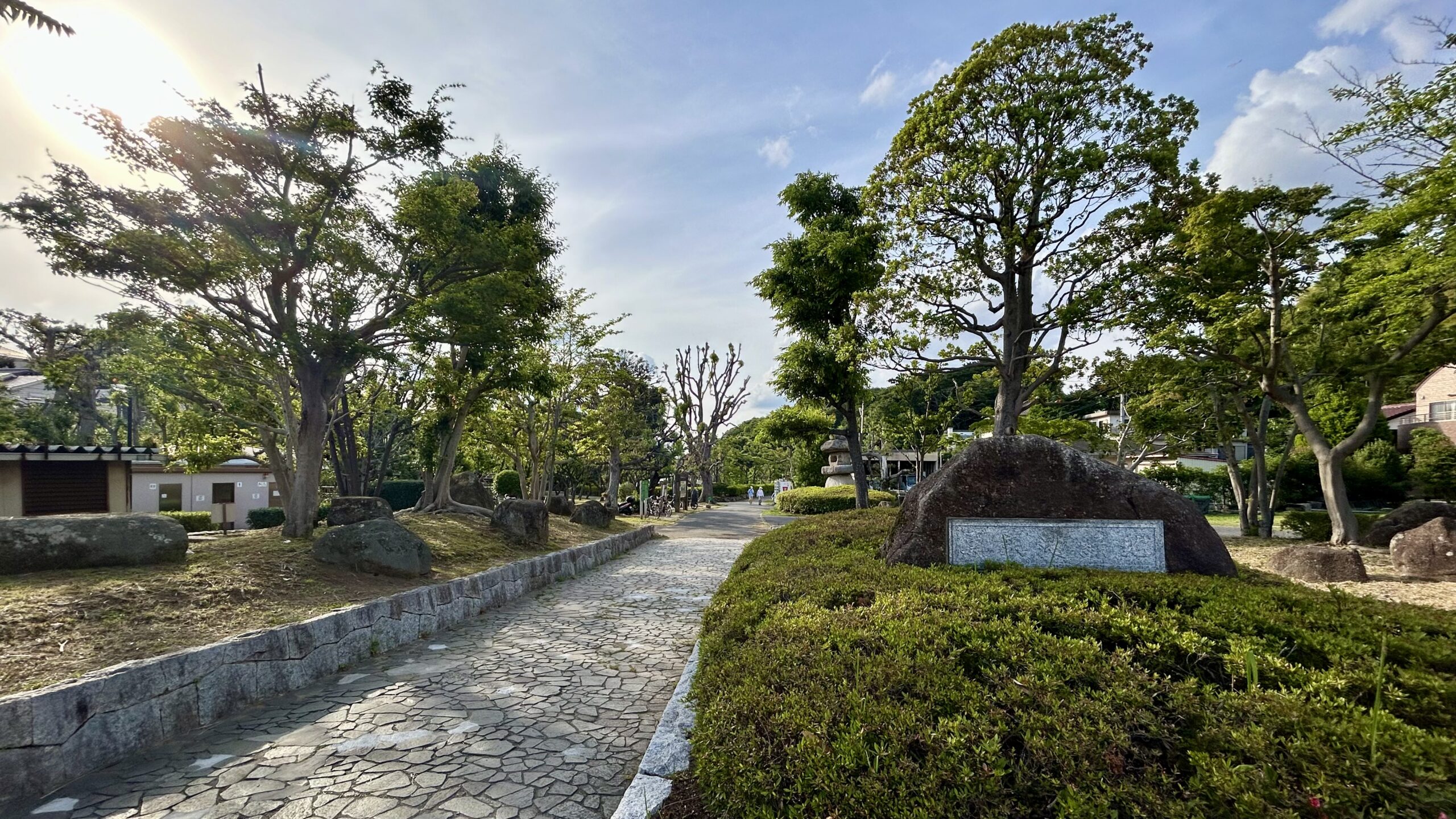 じゅんさい池公園の入り口