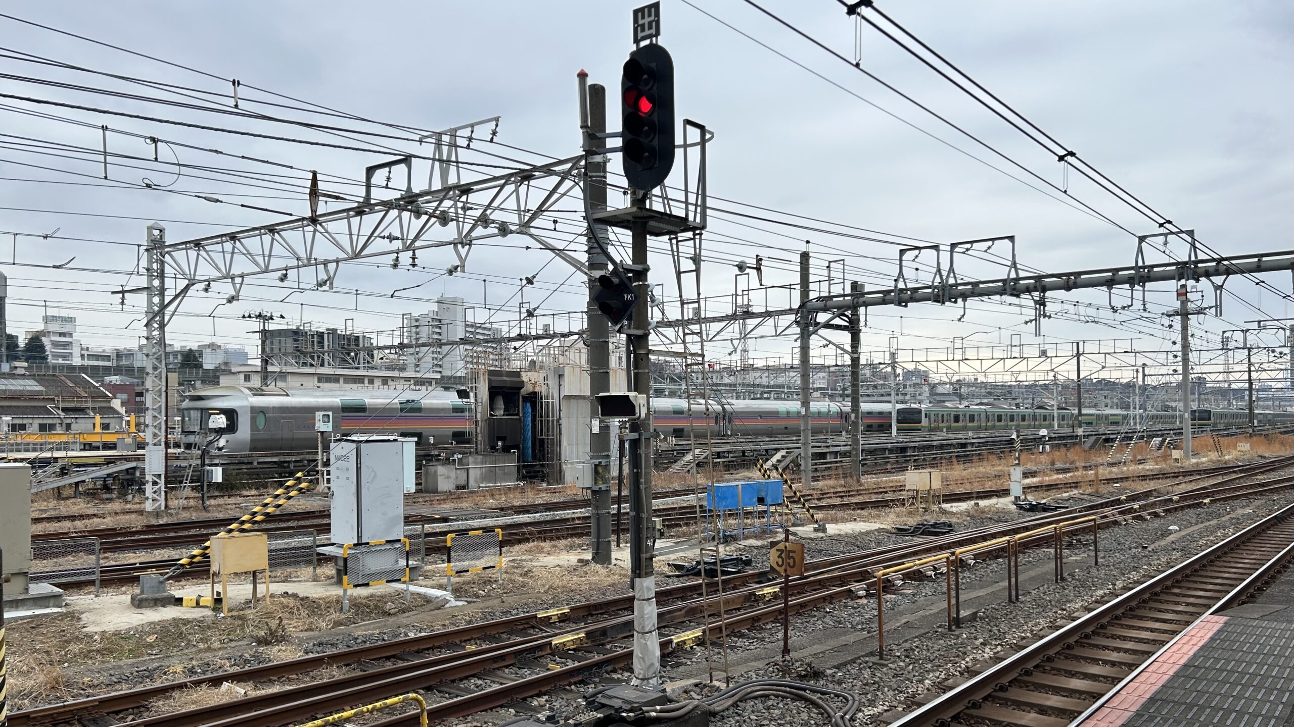 尾久駅から荒川へ